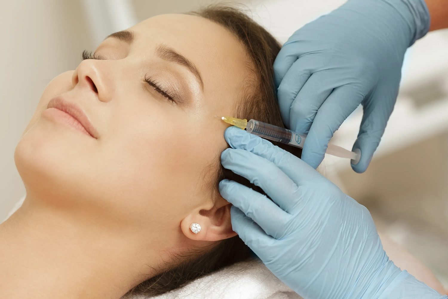 Professional aesthetic injection treatment at Claire Kirsty Aesthetics